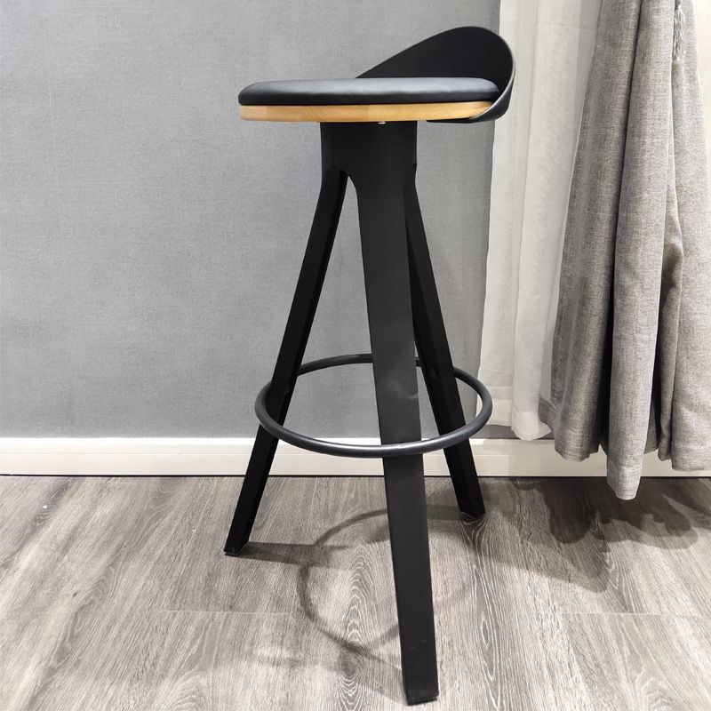 Industrial Padded Feet Barstools Bar Business Counter Height Stools