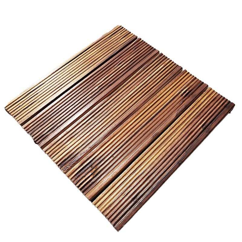 Modern Spruce Laminate Plank Flooring Outdoors Fade Resistant Laminate Floor