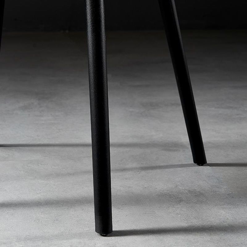 Sillón de metal contemporáneo para interiores y exteriores, sillón con respaldo abierto