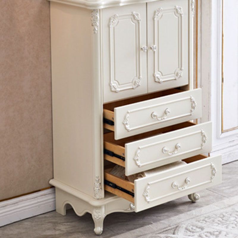17.55-inch Width Storage Chest Traditional Dresser with 3/5/6 Drawers