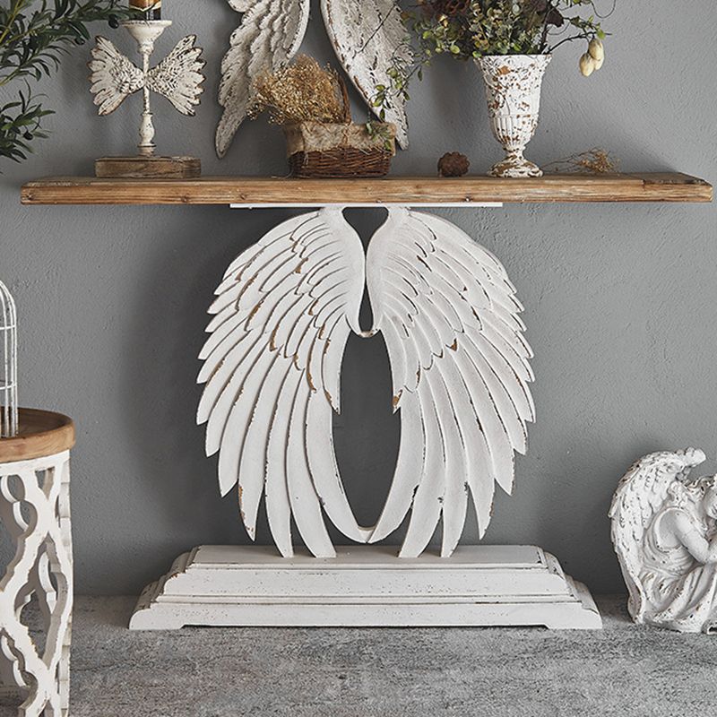 French Country Console Table 16" W Resistant Accent Table for Hall