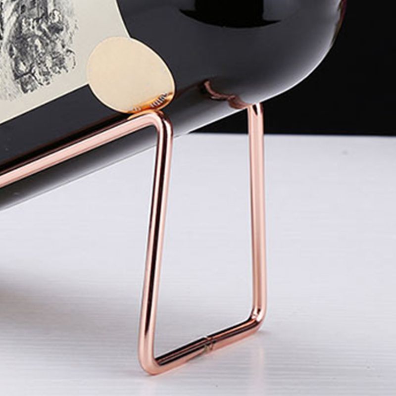 Metal Modern Wine Holder Tabletop Wine Bottle & Glass Rack in Silver/ Gold/ Black