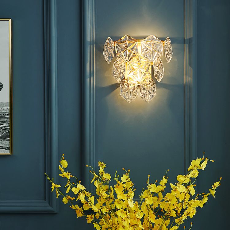 Abgestufte Wandmontageleuchte modern