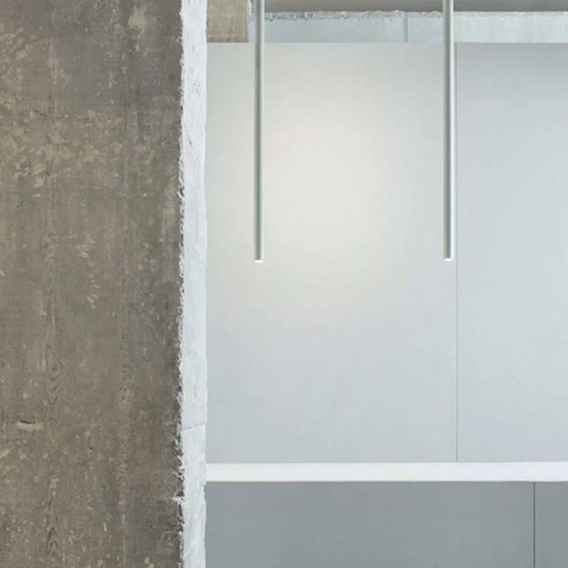 Modern Hanging Light Cement Shade Pendent Lighting Fixture for Sitting Room