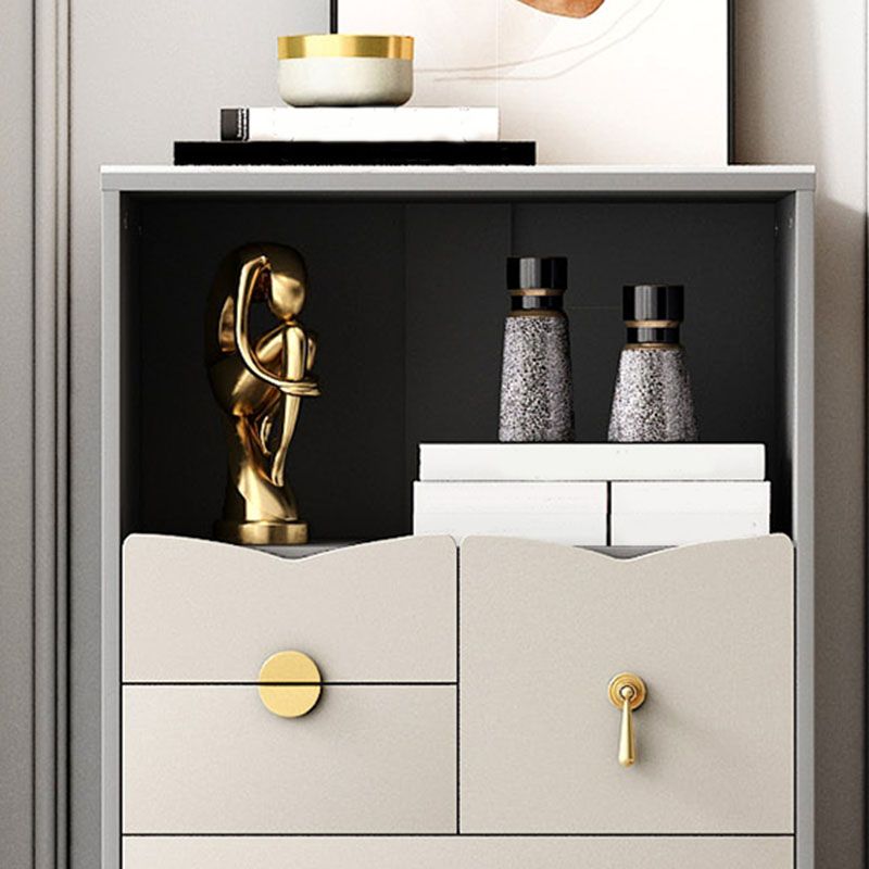 15.6-inch Width Glam Dresser Manufactured Wood Storage Chest