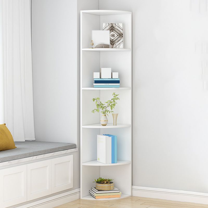 Wood 11.81" Wide Accent Chest with Shelves Contemporary Chest