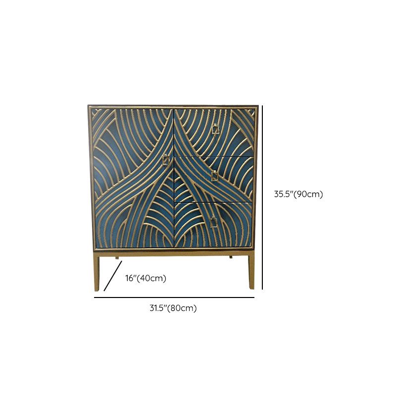 Modern Storage Chest Manufactured Wood Dresser , 12.48/15.6 Inch Width