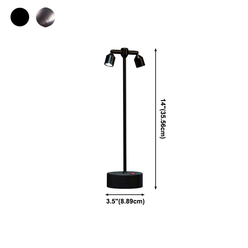 Aluminum Minimalism Table Lamp Contemporary Style LED Table Lamp for Restaurant