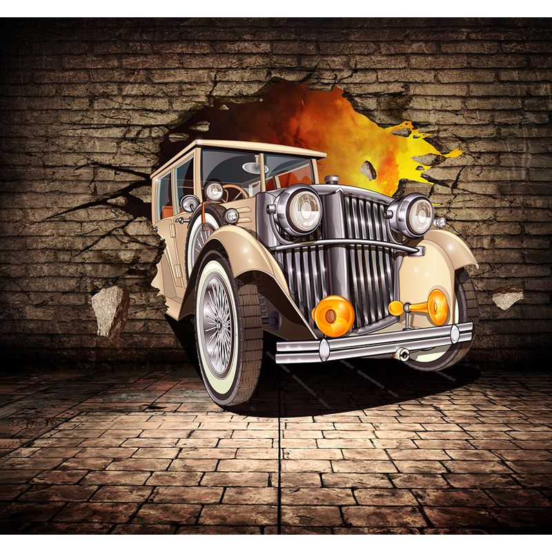 Waterproof Car and Wall Mural Industrial Non-Woven Wall Art, Custom Size Available