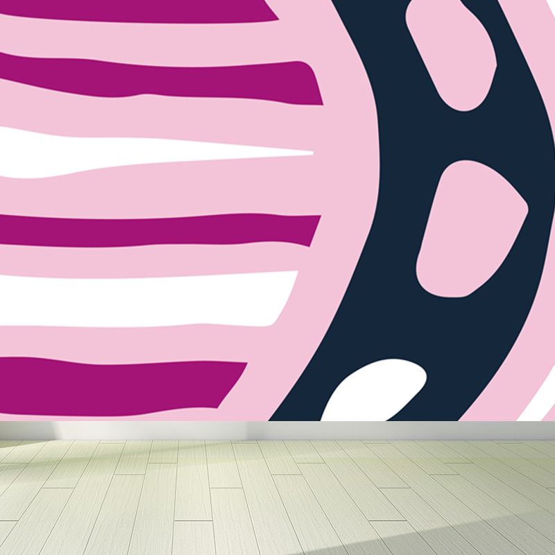 Abstract Mural Wallpaper Modern Style Waterproof Bedroom Wall Covering, Custom-Print