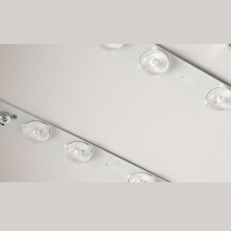 Modern Circle Flush Mount Ceiling Lighting Fixture Acrylic Flushmount