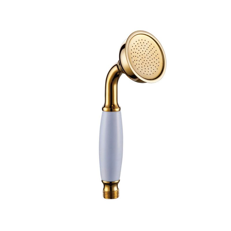 All-Copper Single-Function Handheld Shower Head European-Style Antique Rain Shower Head