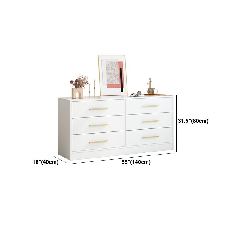 Contemporary Glam Storage Chest Wooden Storage Chest Dresser