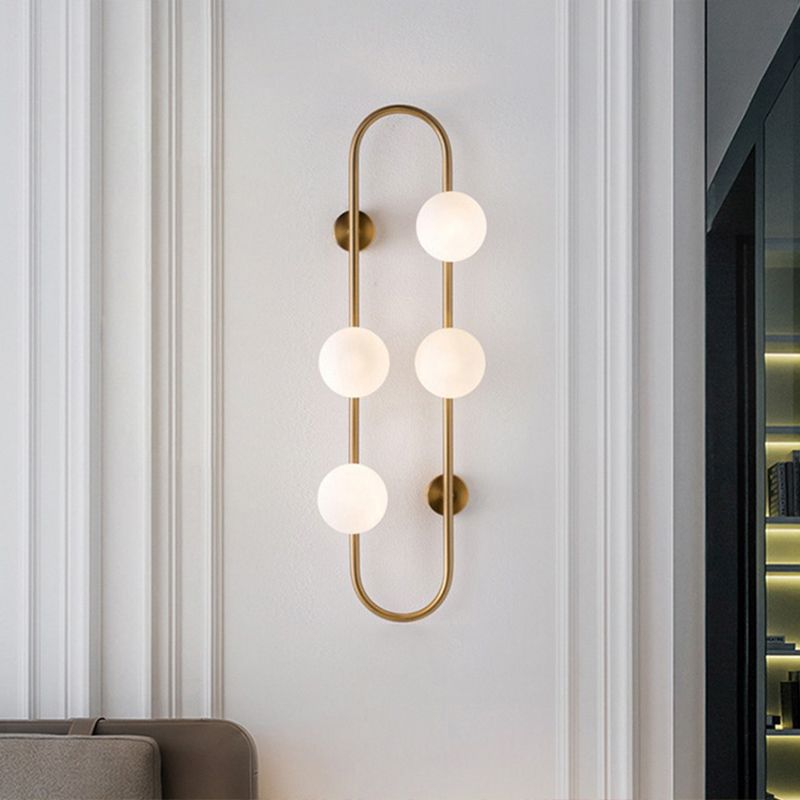 Modern Nordic Minimalist Minimalist Stipical Sconce Sconfietti di vetro Pronchi di vetro