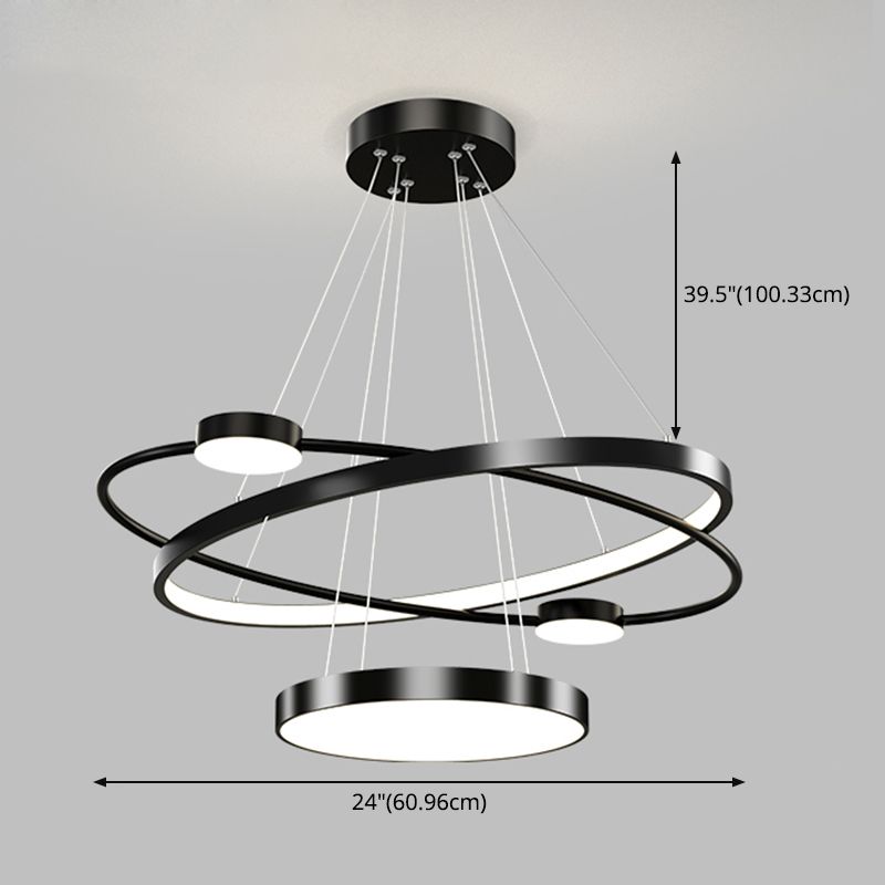 Luce di lusso semplice moderno in stile moderno Lampella a sospensione Luce per soggiorno sala da pranzo