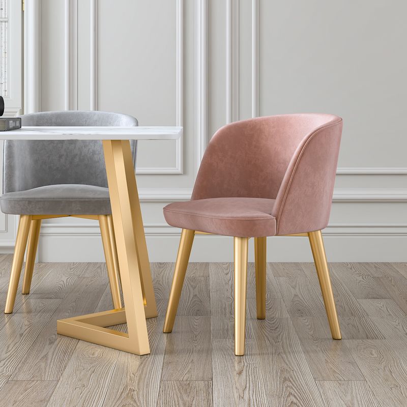 Moderne Rechteckform weißes Esssatz Standard Sintered Stone Top Ess -Set für Küche