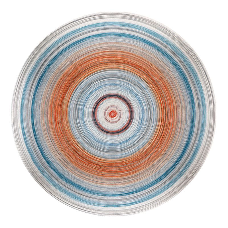 Prachtig ronde tapijt Modern polyester gebied Tapijt woonkamer tapijt met niet-slipachter