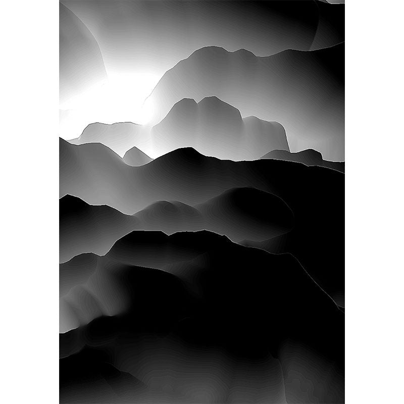 Environment Friendly Mural Wallpaper Abstract Style Illustration Indoor Wall Mural