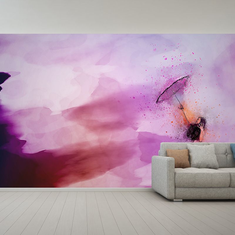 Illustration Wall Mural Classic Stain Resistant Art Painting Wall Mural