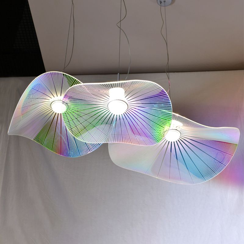 Acryl-zeitgenössischer Anhänger hanges Licht 1-Licht-Drop-Anhänger für Esszimmer