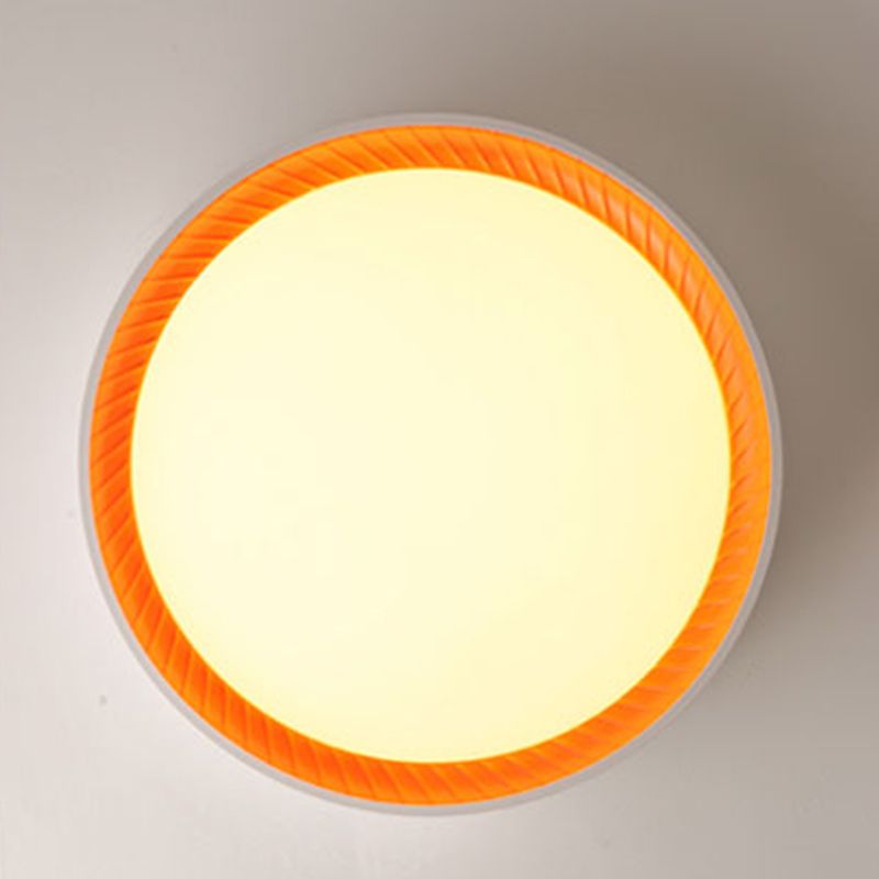 Modern LED Flush Mount Light Acrylic Shade Ceiling Lamp for Living Room Meeting Room