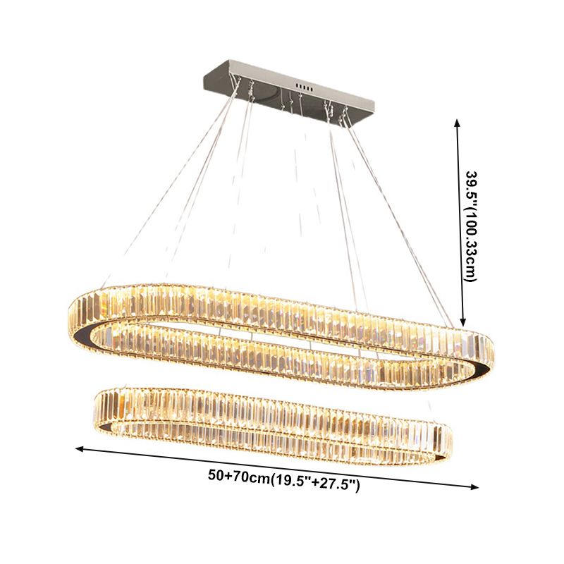 Geometric Pendant Light Fixtures Contemporary Kitchen Pendant Lights with Crystal Shade