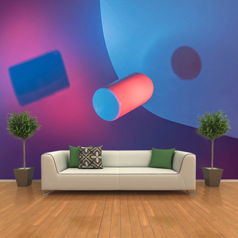 3D Pattern Mildew Resistant Mural Wallpaper Sleeping Room Wall Mural