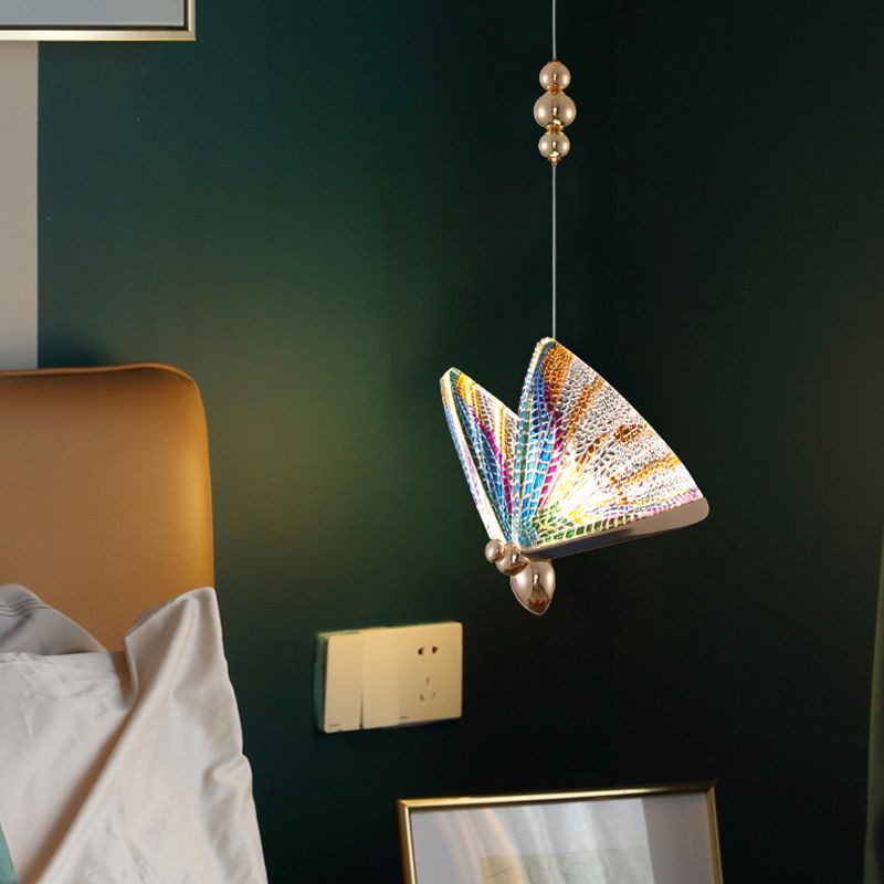 LED Butterfly Chandelier Pendant Nordic Modern Indoor Staircase Butterfly Lamp