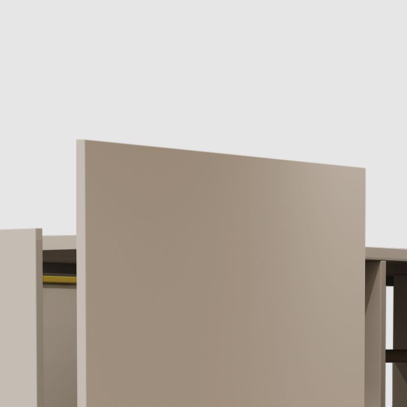 Modern Sliding Door Wardrobe Cabinet Bedroom Wooden Storage Armoire