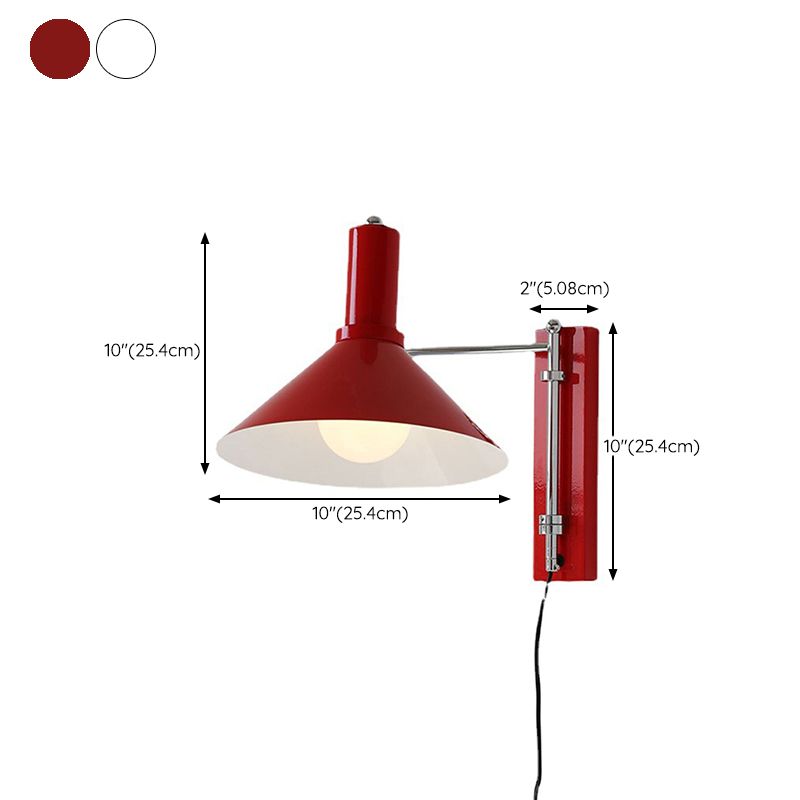 Contemporary Wall Light Fixture Colorful Metal Wall Light Sconce for Sitting Room