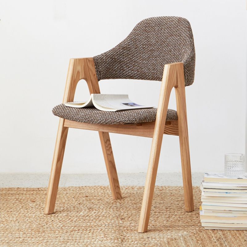 Kitchen Chairs Modern Solid Wood Armless Chairs for Dining Room