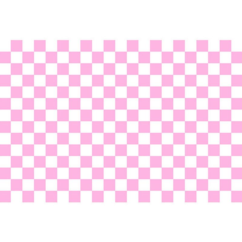 Minimalist Checkered Print Rug Polyester Area Carpet Stain Resistant Carpet for Home Decoration