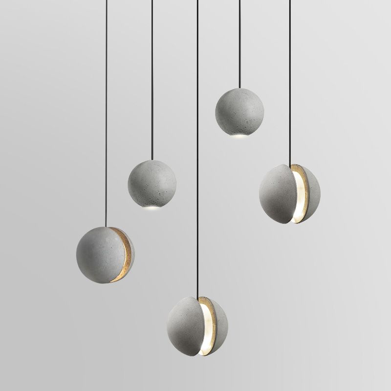 Modern Pendant Light Sferical Shape Appeding Light Freepurs per soggiorno