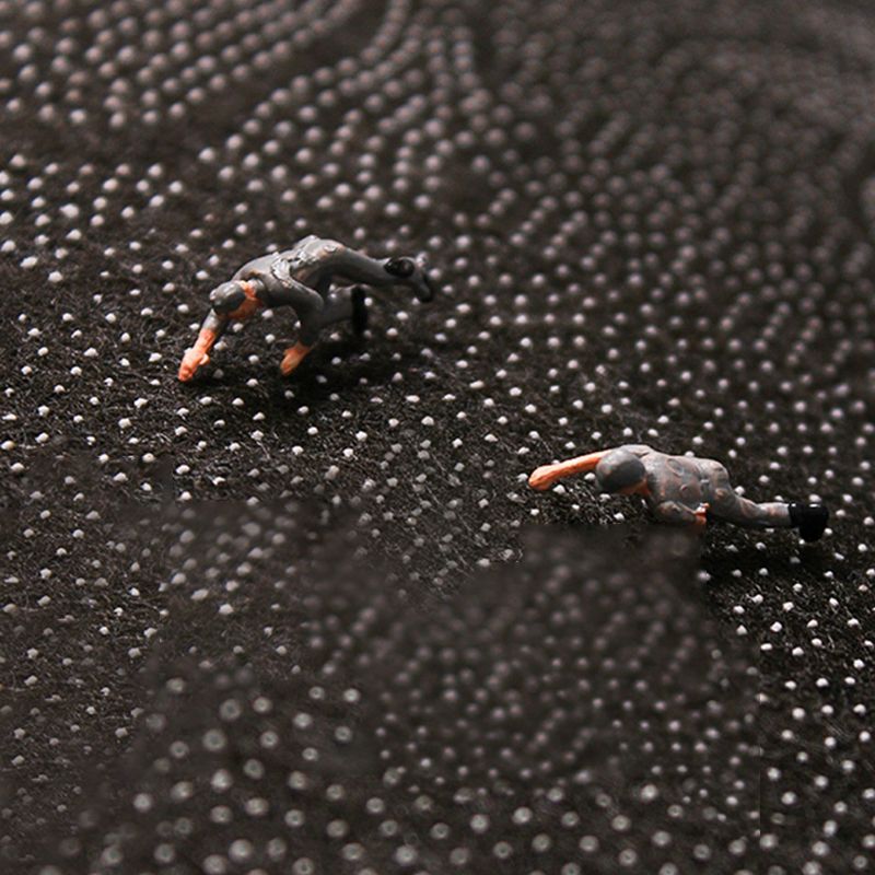 Minimalistisch gebied tapijt vrijetijdscontrastpaneel Gebied Rug vlekbestendig polyester tapijt voor woonkamer