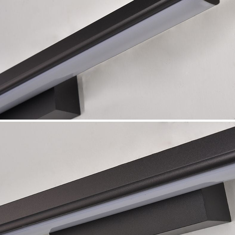 Style minimaliste moderne de style cylindrique de vanité murale lumineux acrylique 1 luminaire mural de vanité légère