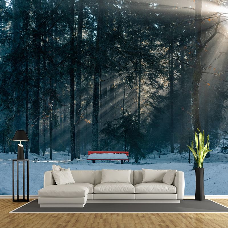 Natural Landscape Wall Mural Contemporary Decorative Living Room Wall Art