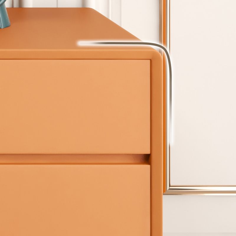 Contemporary Storage Chest Dresser Vertical Dresser with Drawers