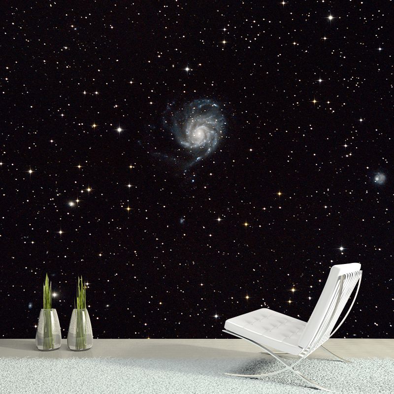 Wall Mural Photography Environment Friendly Mural Wallpaper Dreamy Galaxy Bedroom