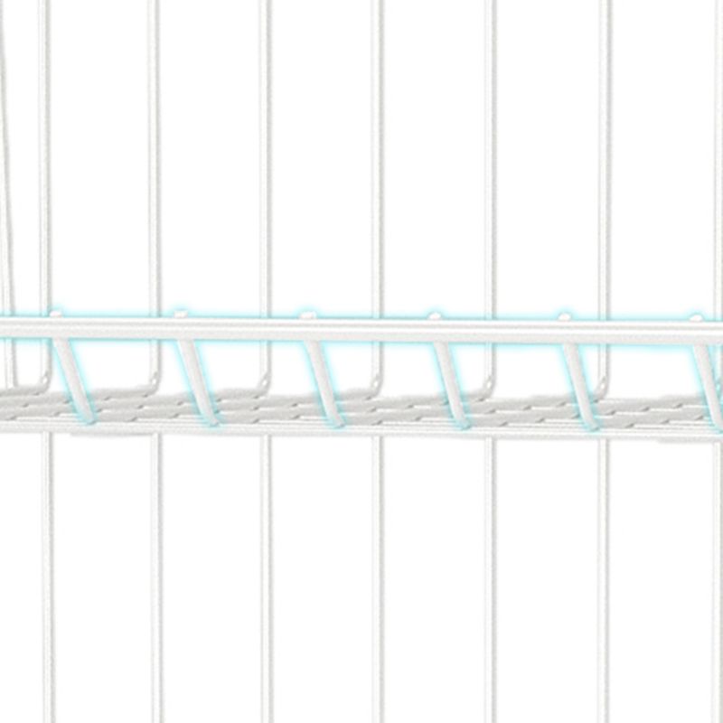 9.5" W Bookshelf Contemporary Style Bookcase with Casters for Home and Study Room