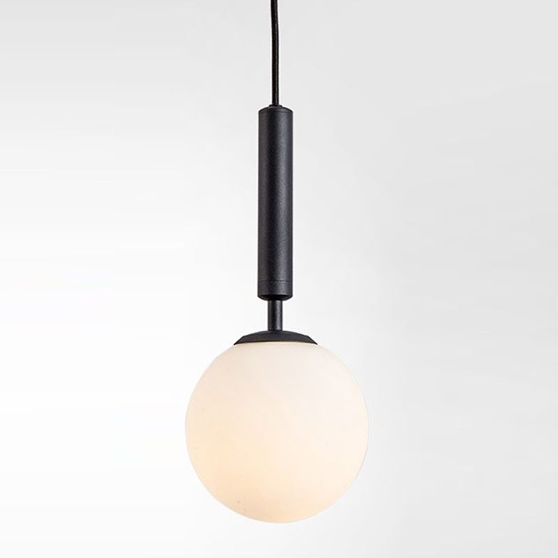Modern Style LED Pendant Light Minimalism Glass Hanging Light for Dinning Room