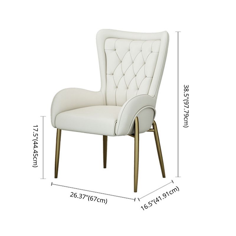 Scandinavian Kitchen Dining Room Set with Sintered Stone Top and Gold Base Dining Furniture