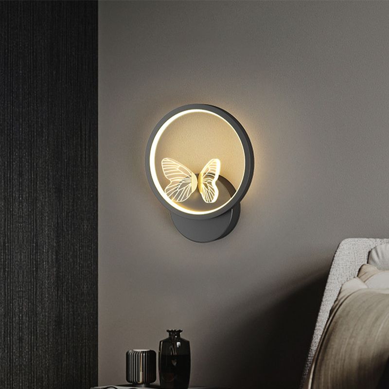 Modern Unique Shape Wall Mount Light Fixture 1 Light Wall Light Sconce for Dining Room