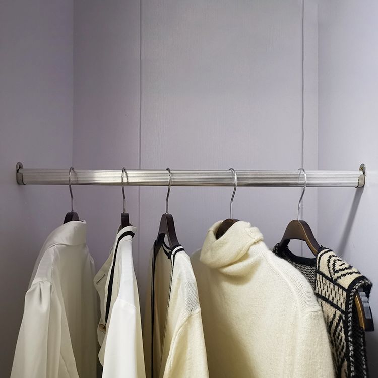 Mirrored Finish Cabinet with Brown Glass Door Modern White Storage Cabinet