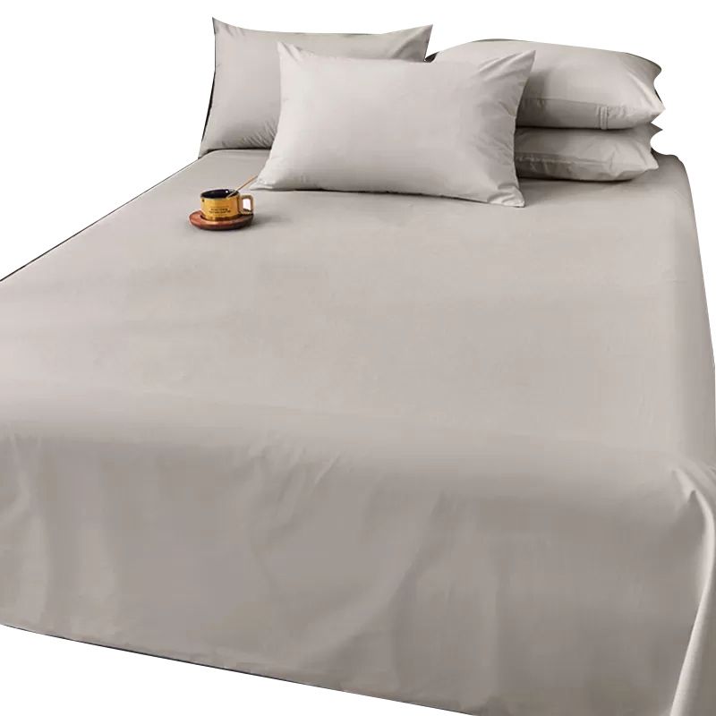 Cotton Bed Sheet Set Modern Elegant Fitted Sheet for Bedroom