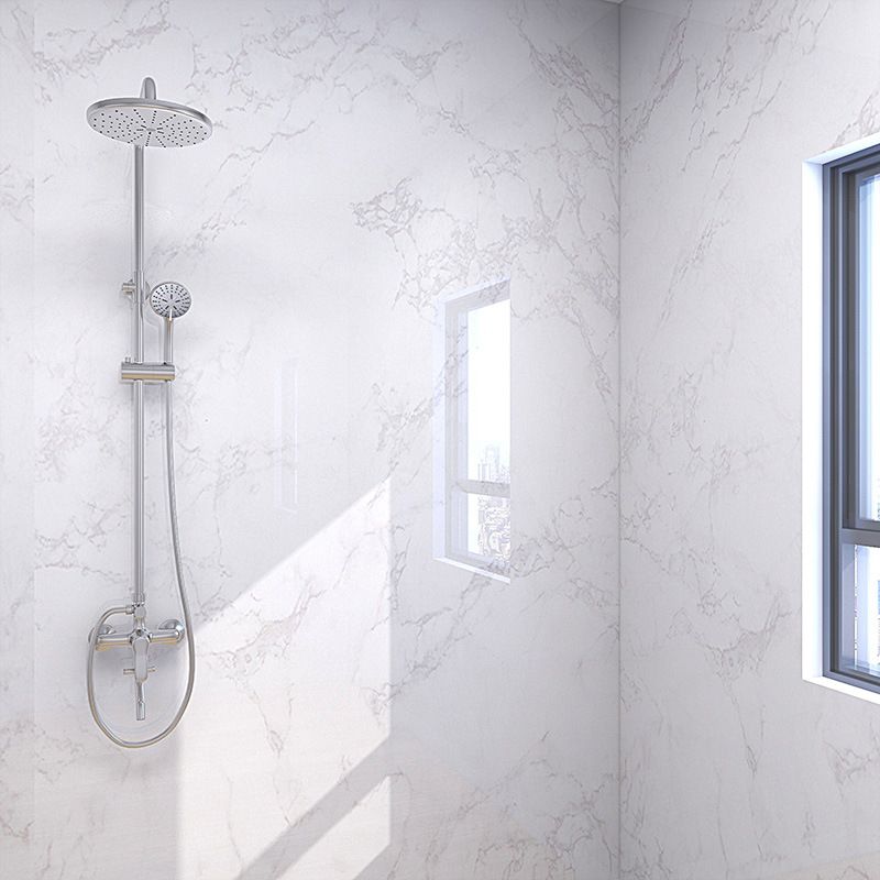 Rectangular PVC Field Tile 19.7" Peel and Stick Tile for Shower