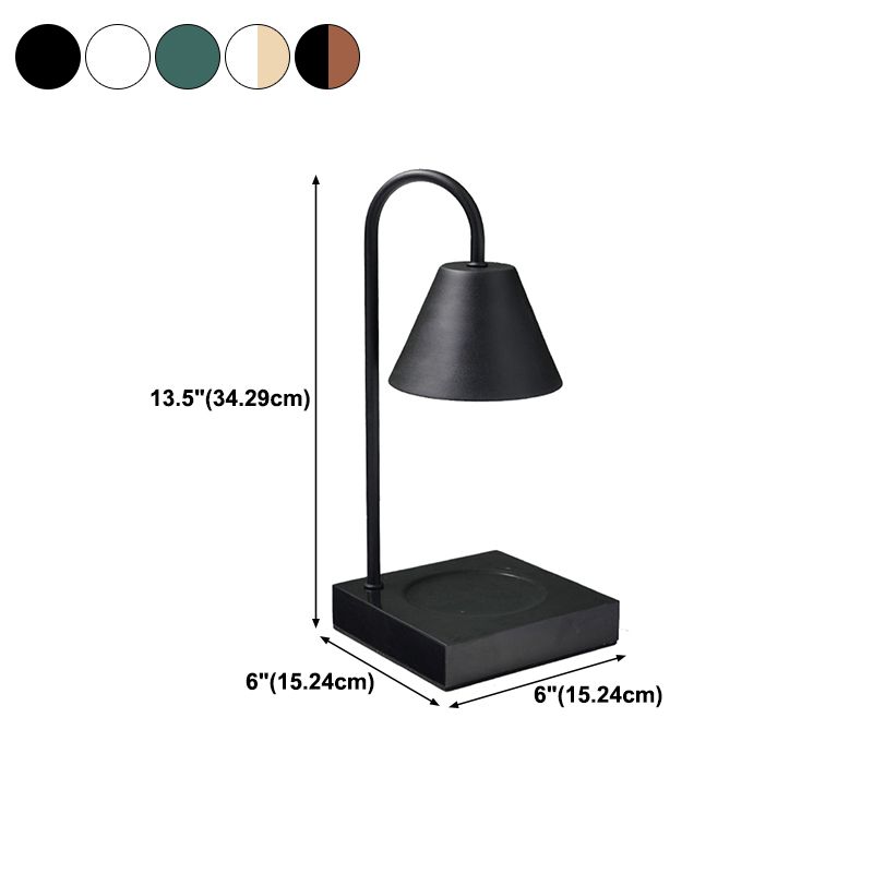 Lampe de table moderne simple aromathérapie fondant la lampe de bureau de cire (sans bougies d'aromathérapie)