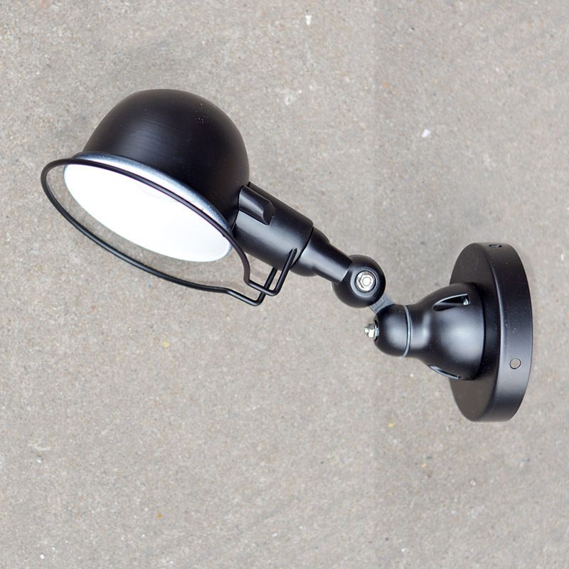 Moderne Eisenwandleuchten mit einer Glühbirne einstellbare Wandleuchte für den Untersuchungsraum