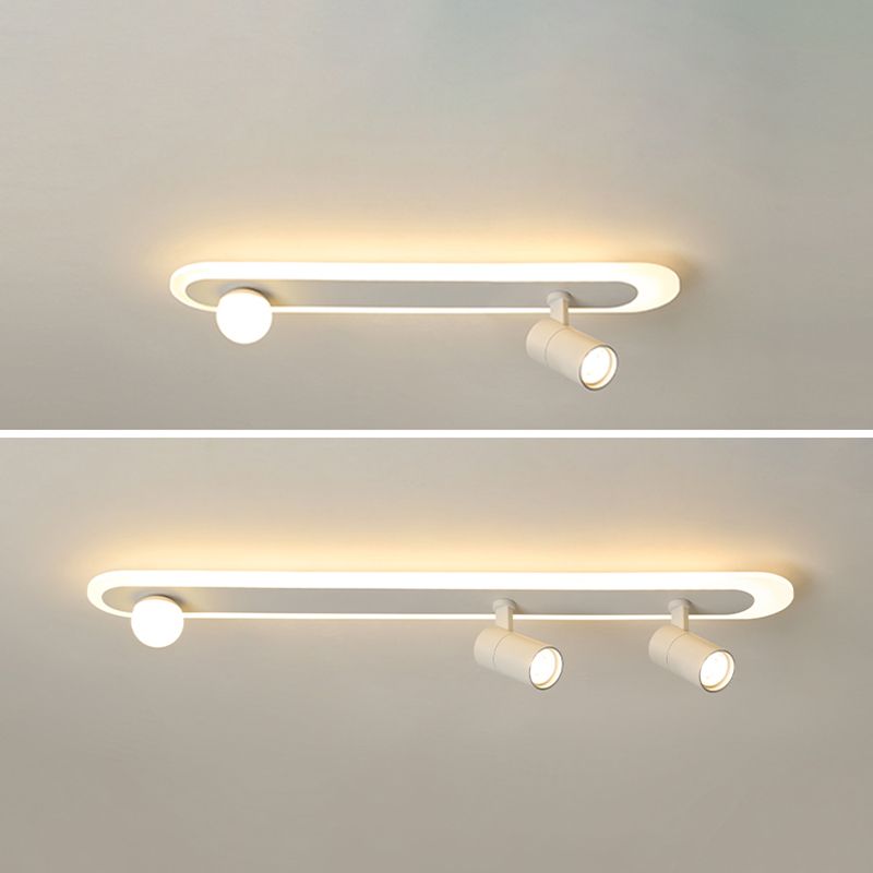 Lampe de plafond moderne de conception de projecteur de lumière de bâti affleurant pour le salon de chambre à coucher