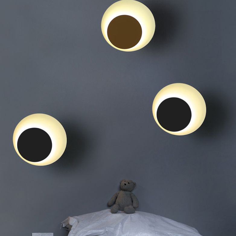 Nordic New Creative Round Single Macaron Farbwandlampe