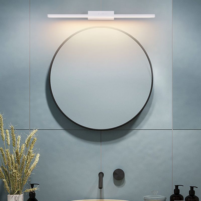 Éclairage d'applications de mur linéaire simplicité style métal LED LED Bathroom Mur Light